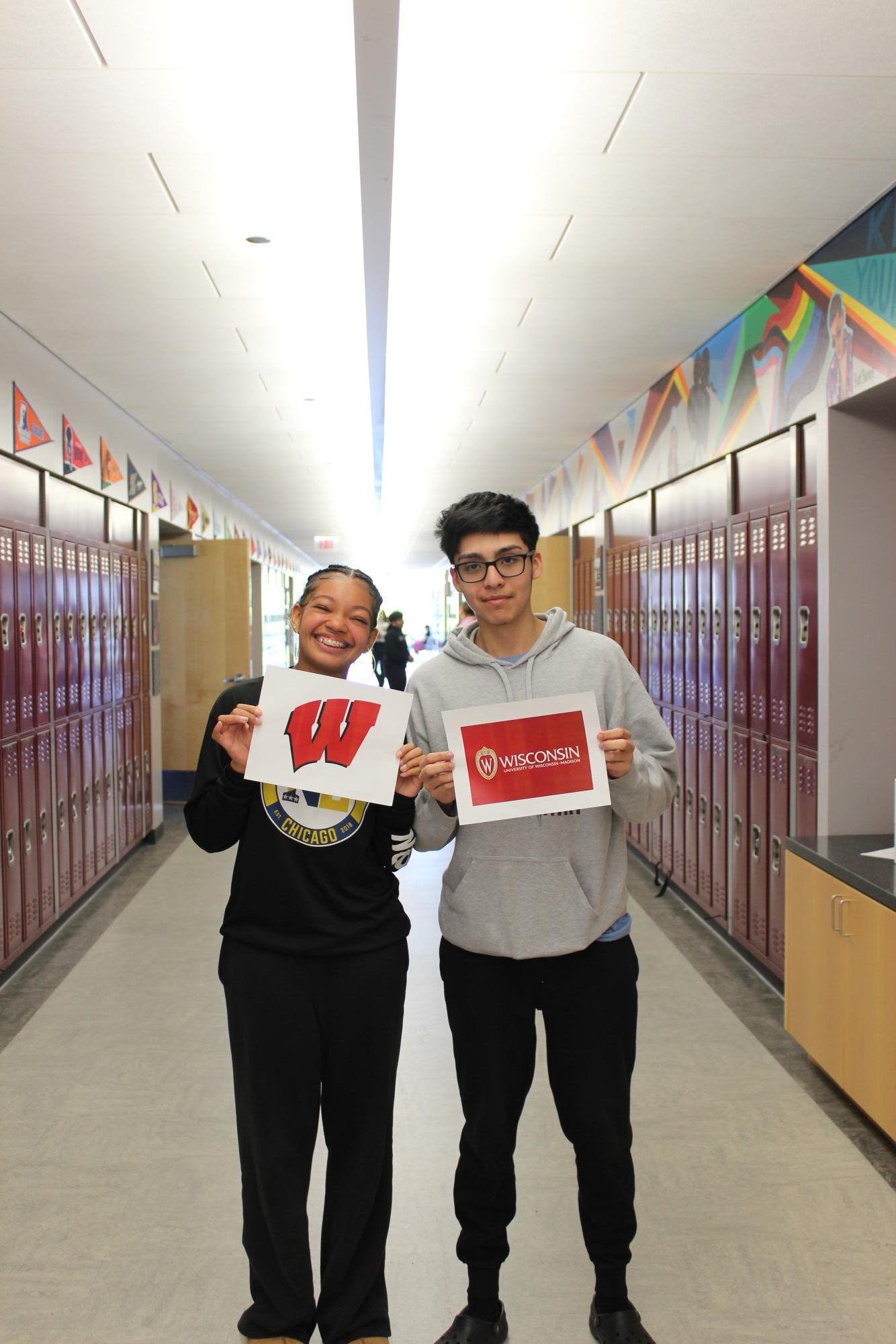 Seniors Celebrate Decision Day in College Seminar!