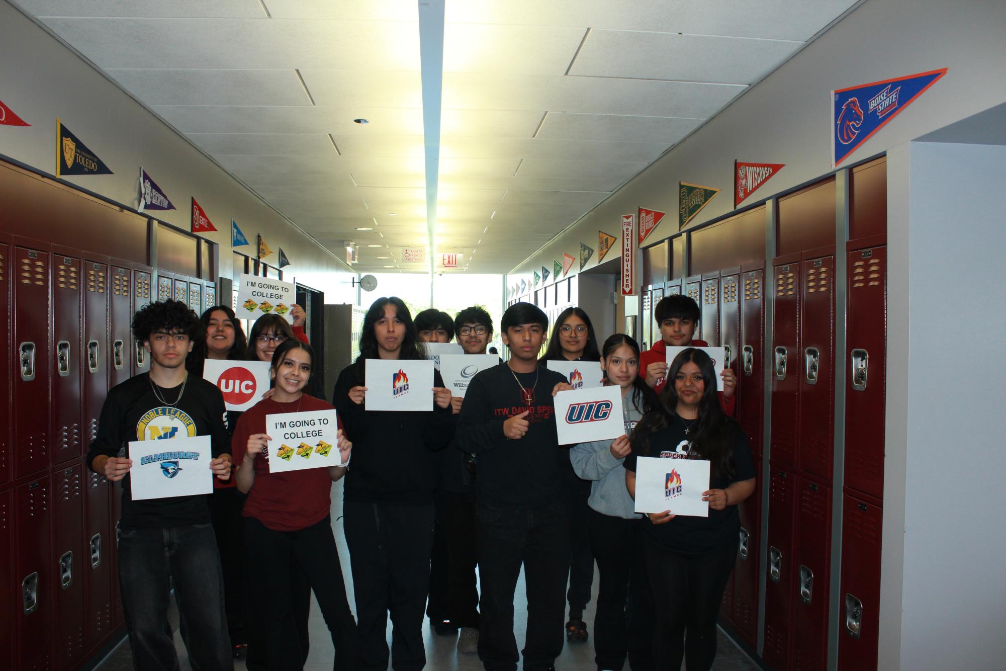 Seniors Celebrate Decision Day in College Seminar!